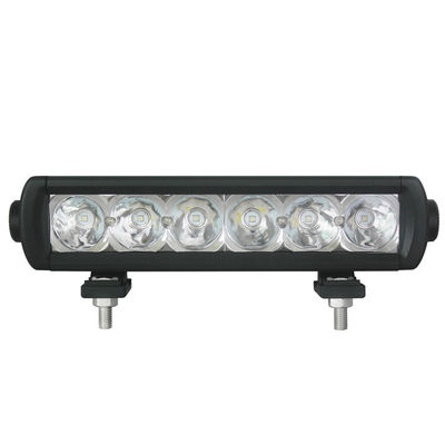 Suv RoHSのための18W DC10Vの細いラインLEDのライト バーは道ライトを離れて9インチ導いた