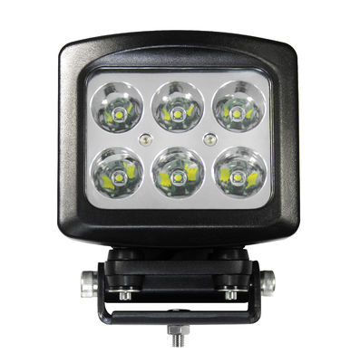 品質  Spot 2.5A 6pcs 24V LED Work Lights For Heavy Equipment 6pcs CREE 10W 工場