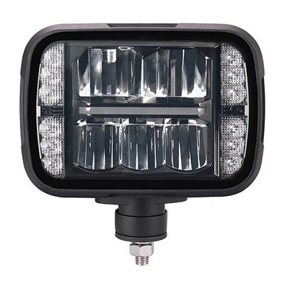 黒いSAE 5 x 7 LEDの除雪機のヘッドライト30W 6000Kのハイ・ロー ビーム