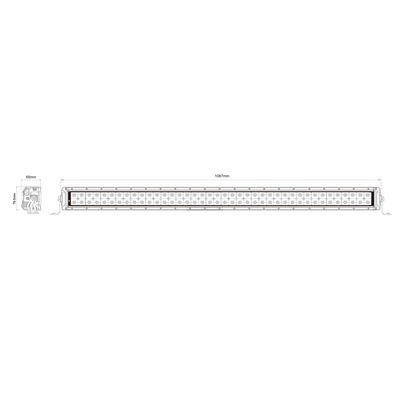 熱くするレンズのTS 16949が付いているセリウム40in 240W LEDのドライビング・ライト棒