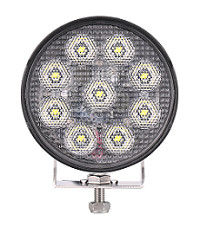 ATV SUV UTVのための道LEDの仕事の洪水ライト54W R10を離れたEMCの円形