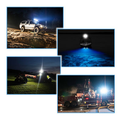 6インチ6pcs*3w Bridgelux超細いLEDの棒オートバイのための同じ高さの台紙の洪水のビーム
