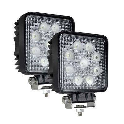 UTVのためのRoHS 27Watt 2PCS LEDの仕事の洪水ライト2160 Lm