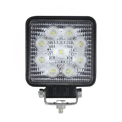 4PCS正方形LEDの洪水の仕事ライトIP67 2160lm黒ハウジング